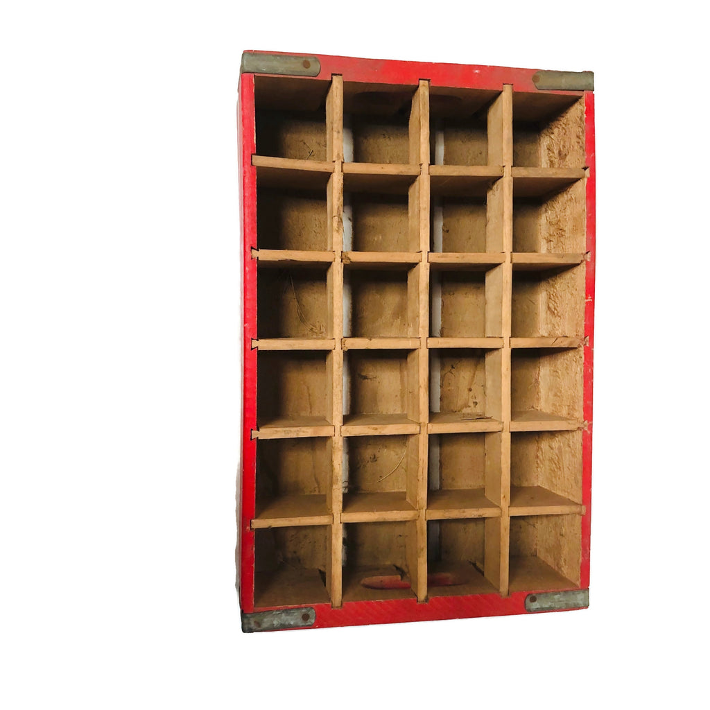 vintage soda crate