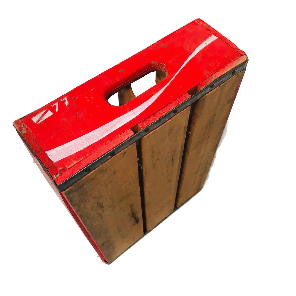 vintage soda crate