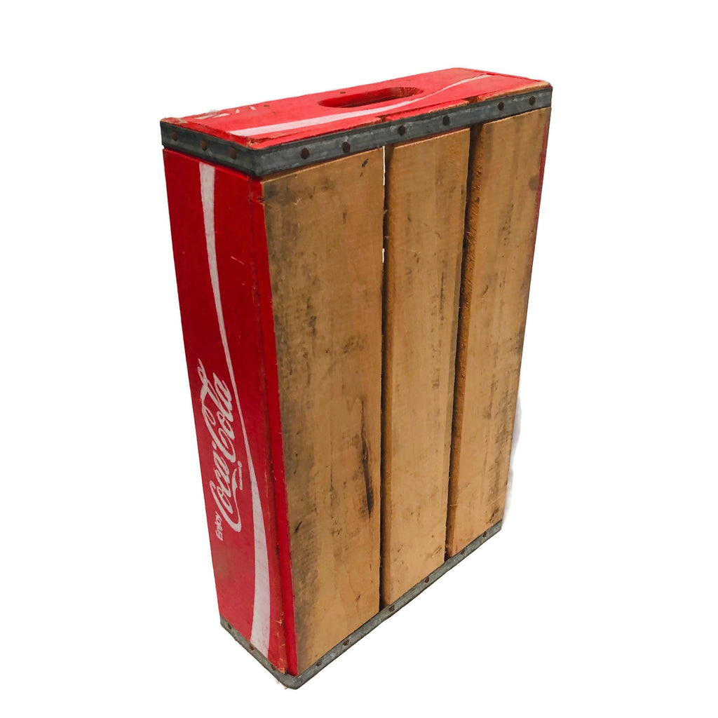 wooden soda crate