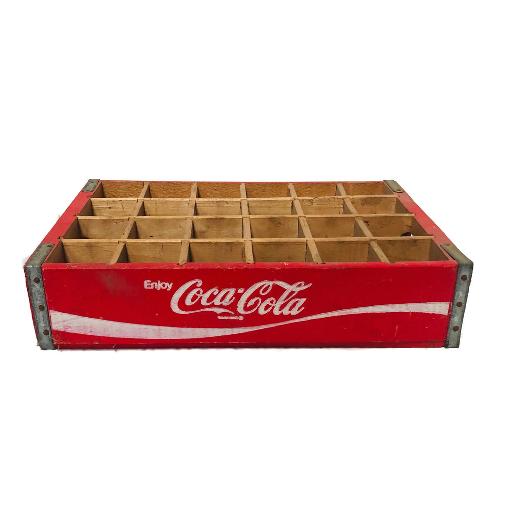 wooden soda crate