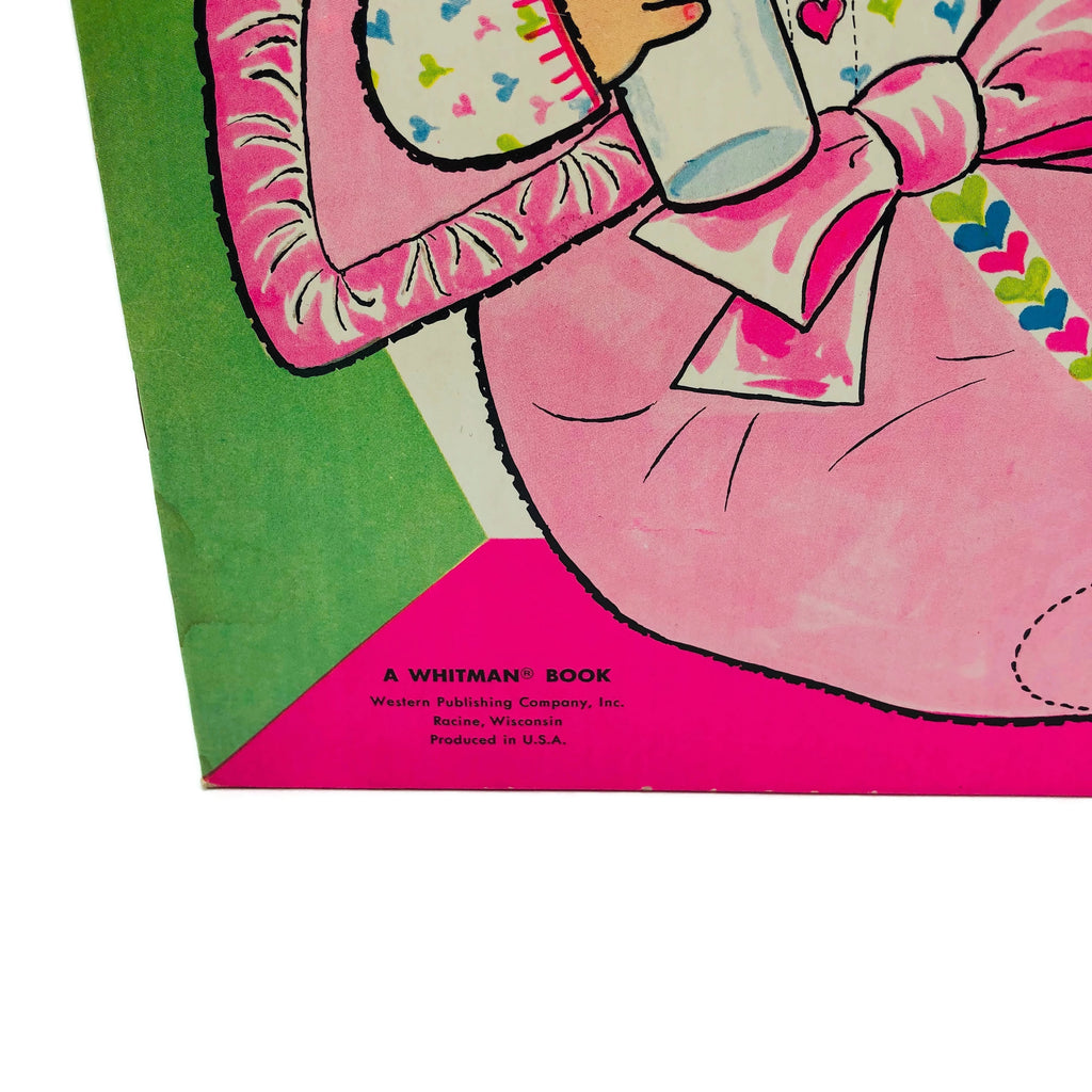Vintage Whitman Bundle Of Love Paper Doll Uncut