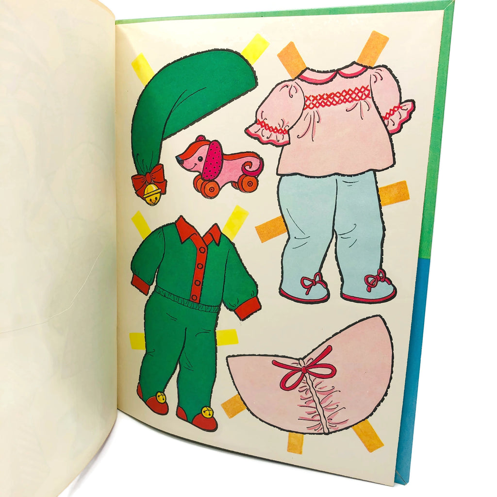 Vintage Whitman Bundle Of Love Paper Doll Uncut