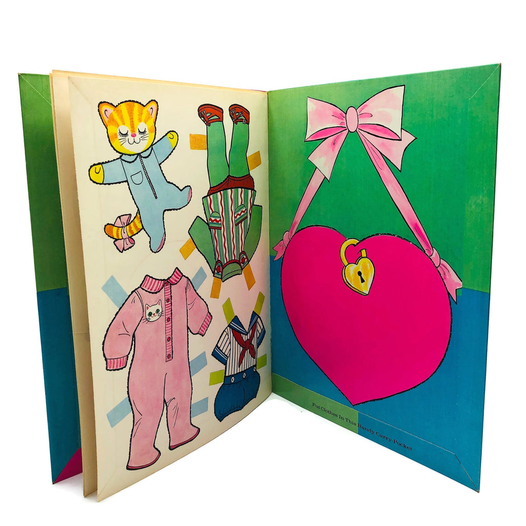 Vintage Whitman Bundle Of Love Paper Doll Uncut