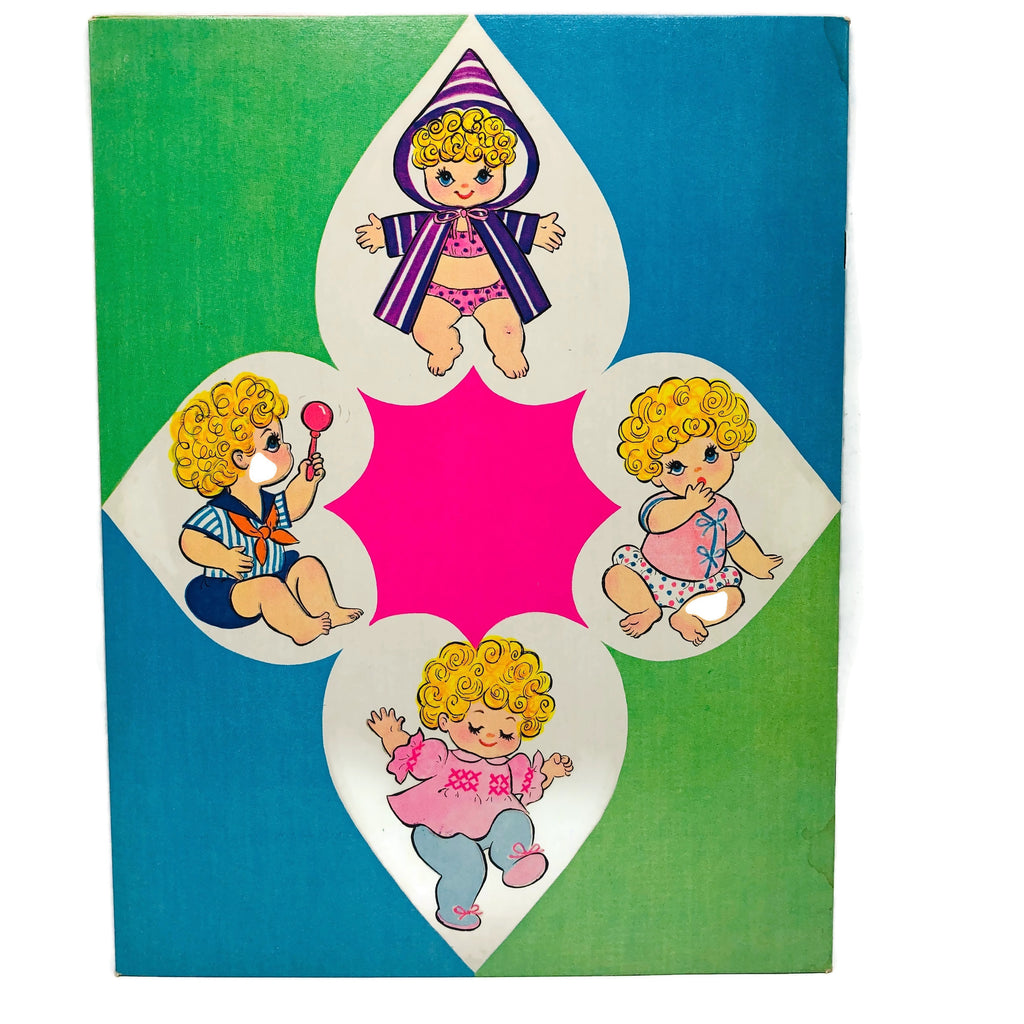 Vintage Whitman Bundle Of Love Paper Doll Uncut