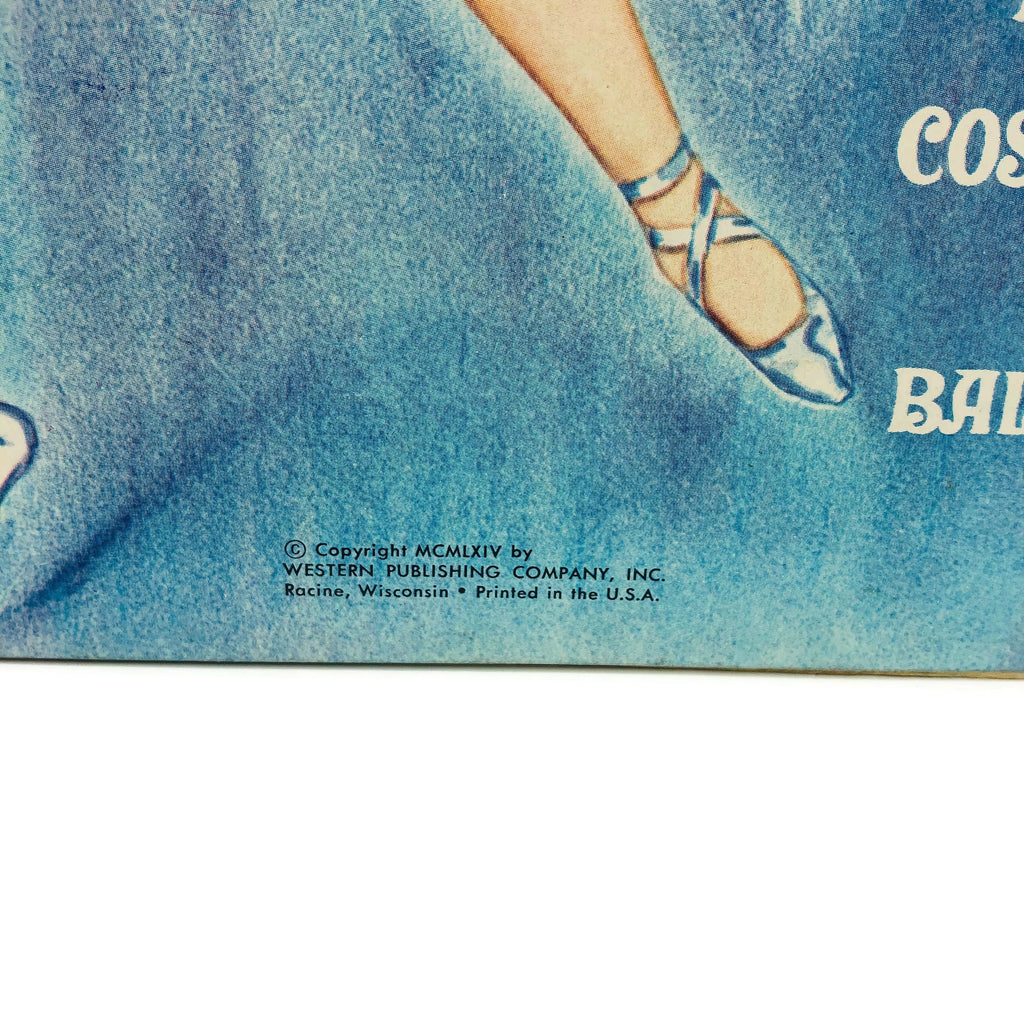 Vintage Whitman Ballet Cut-Outs Uncut Booklet