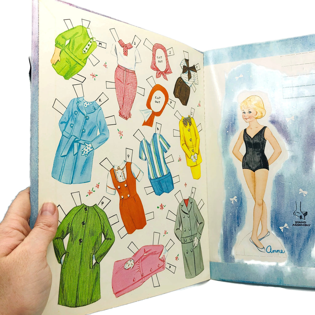 Vintage Whitman Ballet Cut-Outs Uncut Booklet