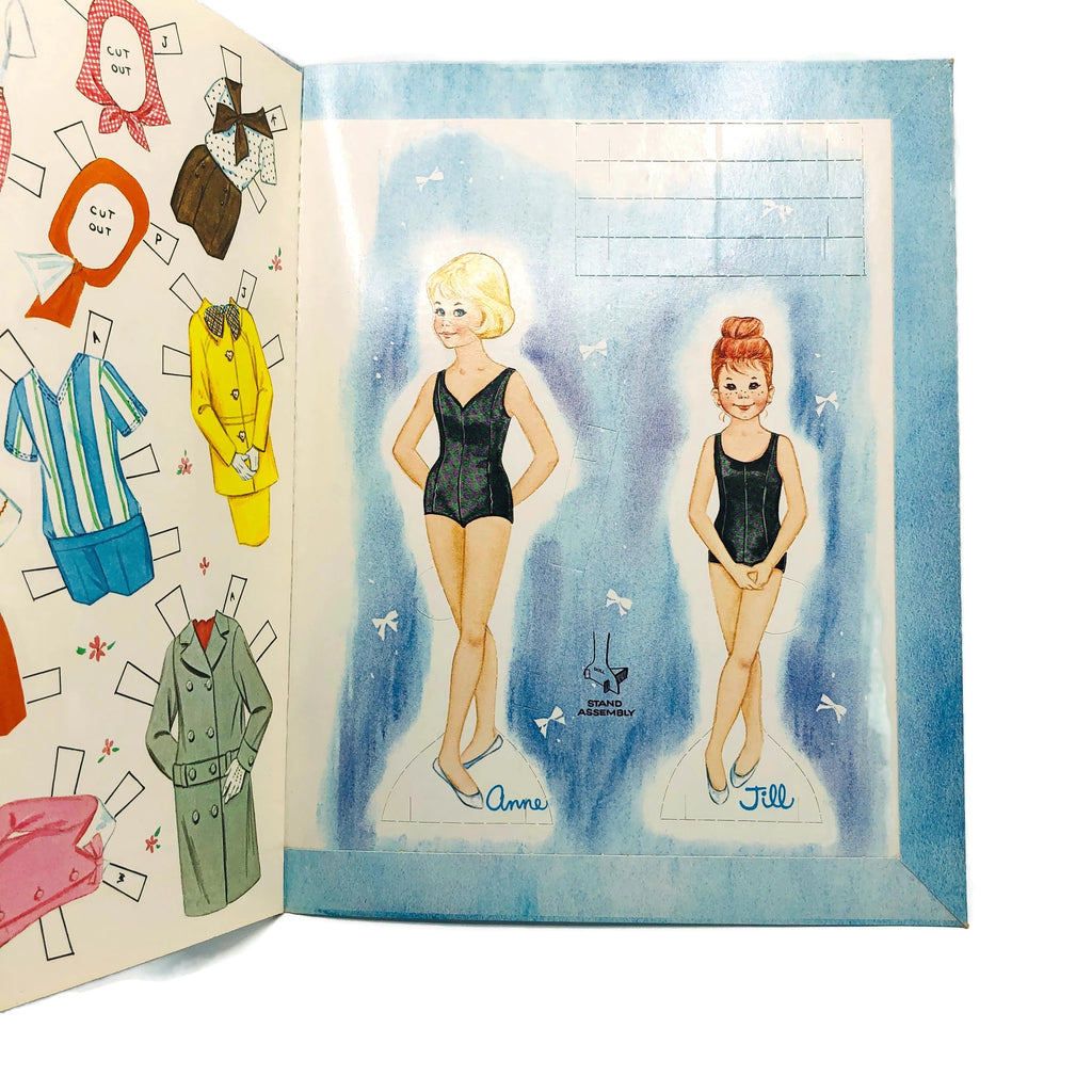 Vintage Whitman Ballet Cut-Outs Uncut Booklet