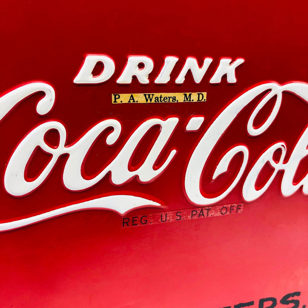 NEAR MINT ORIGINAL CONDITION 1940’s-1950’s Airline Coca-Cola Cooler