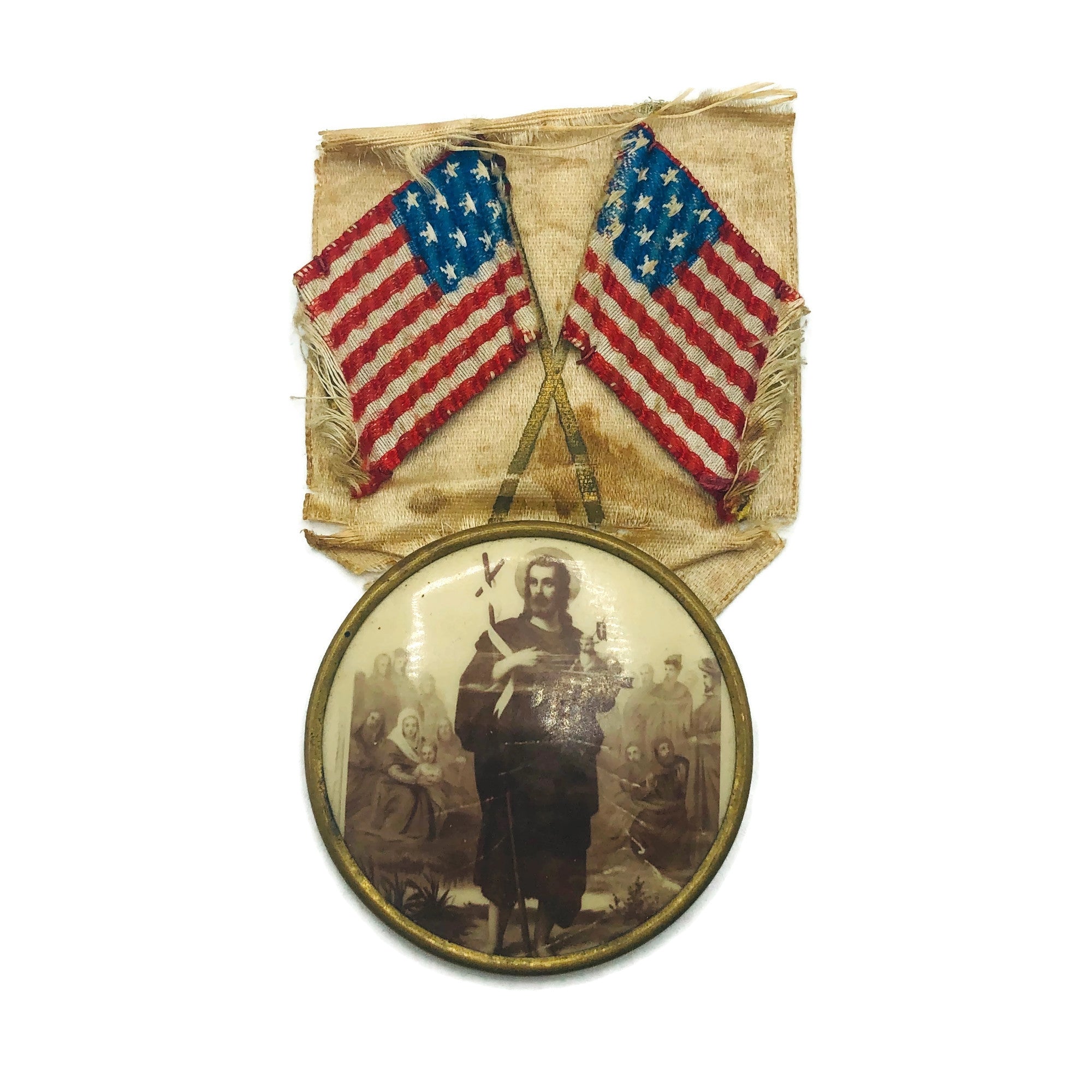 Antique GAR Rally Pin