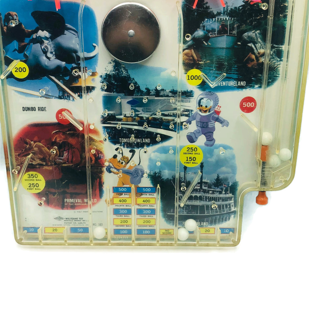 Vintage Disneyland Pinball Game