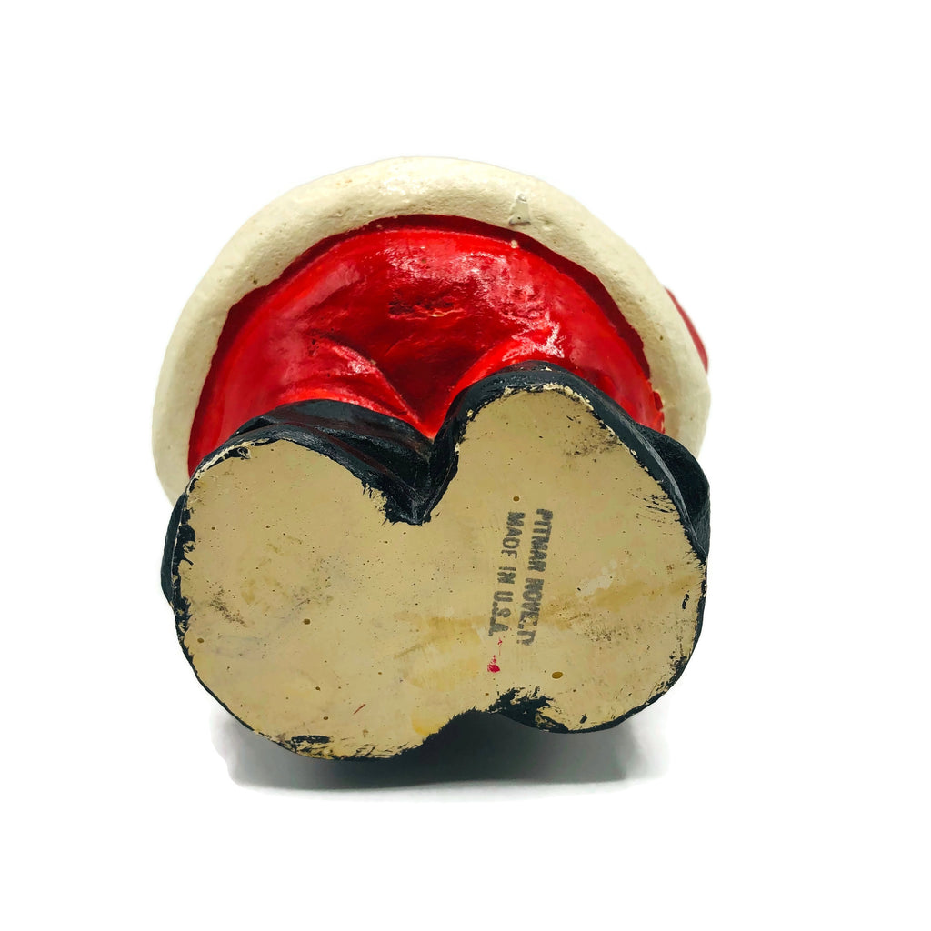 Vintage Chalkware Santa Claus 1940’s/1950’s