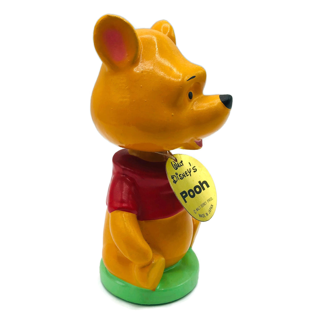 Vintage 1960’s Japan Disney Winnie The Pooh Bobble Head W/ Hang Tag