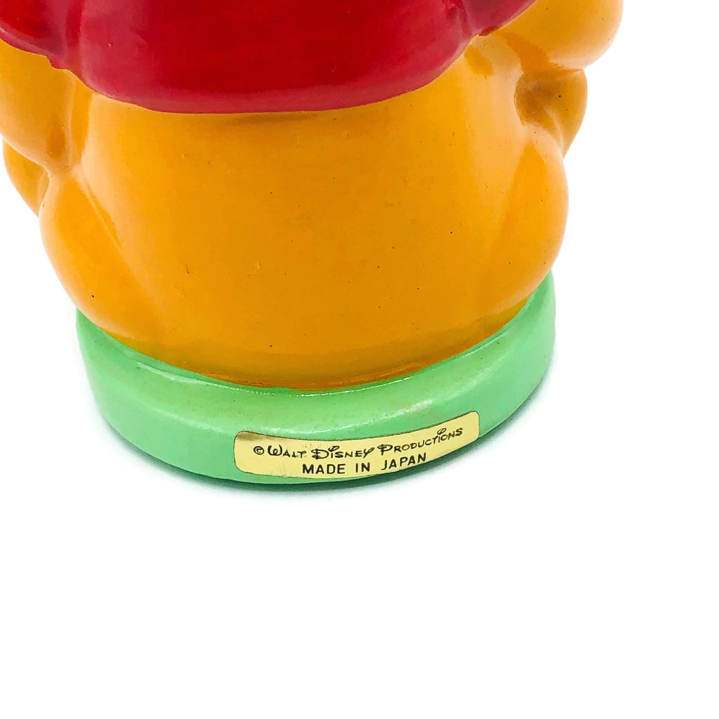 Vintage 1960’s Japan Disney Winnie The Pooh Bobble Head W/ Hang Tag