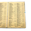 Vintage 1957 Malibu California Phone Directory Book