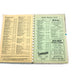 Vintage 1957 Malibu California Phone Directory Book