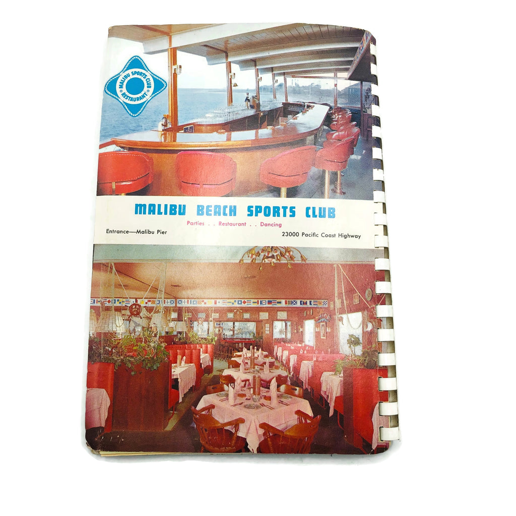 Vintage 1957 Malibu California Phone Directory Book