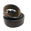 Vintage Tooled Leather Belt