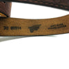 Vintage Tooled Leather Belt