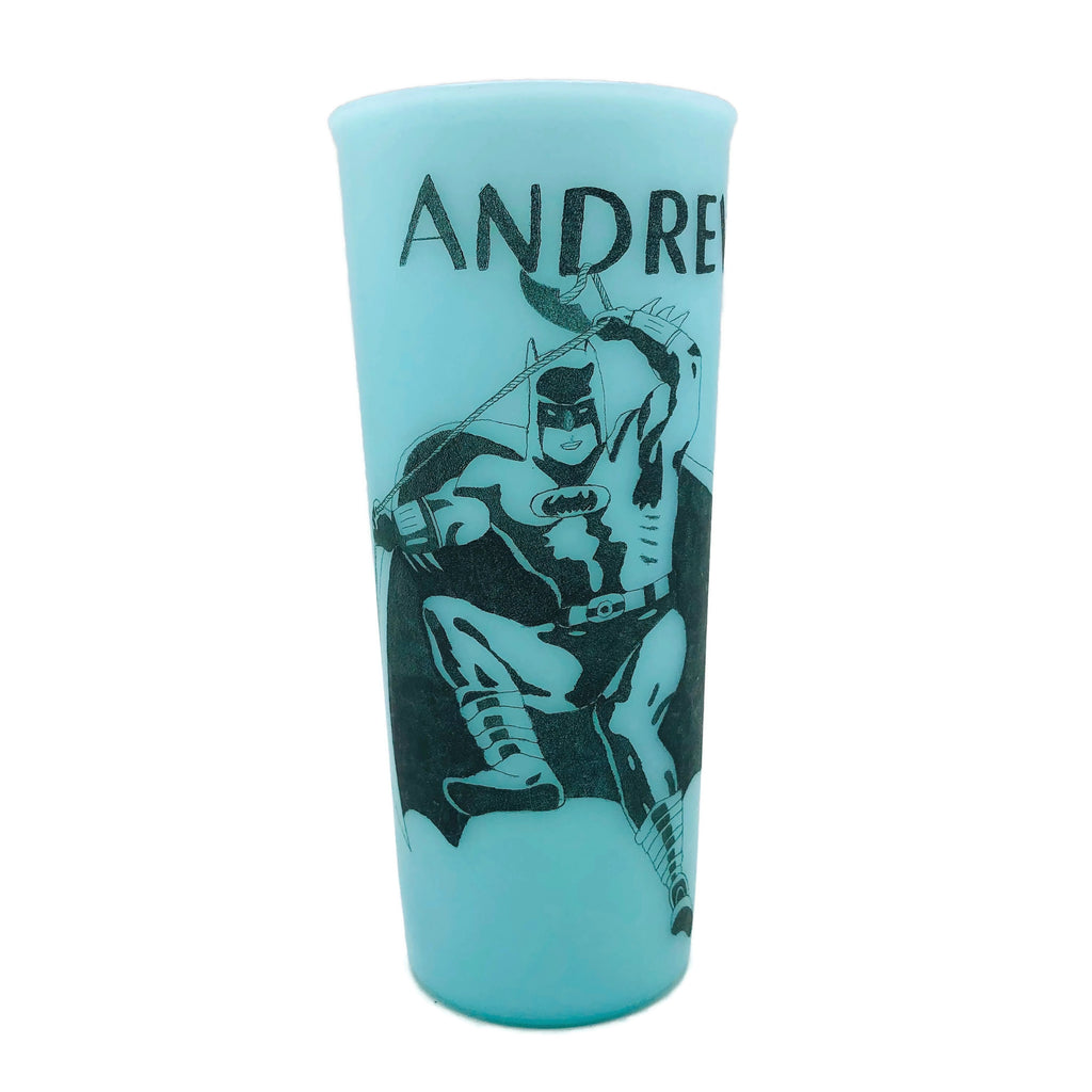 Vintage Tupperware Jail Art Batman Tumbler