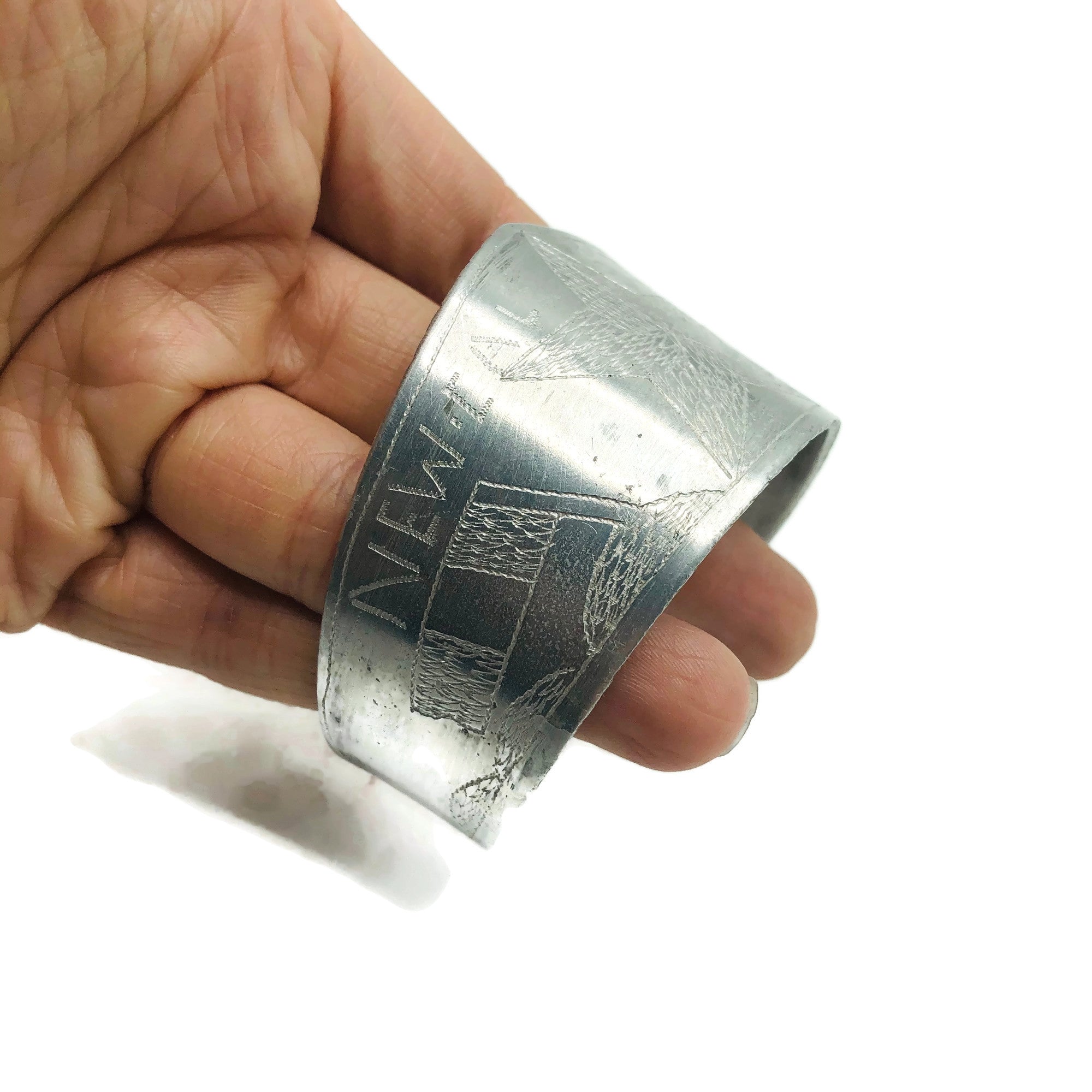 Vintage World War 2 Trench Art Bracelet