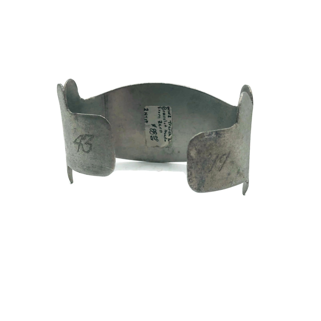 WW2 Trench Art Bracelet Made From Japan Wrecked Zero