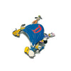Disneyland Goofy Pluto Daisy Donald Duck Collectors Pin