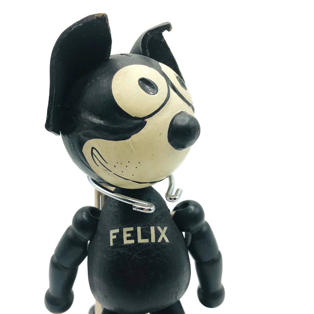 Vintage 8” 1920’s Felix the Cat Doll (Pat Sullivan) Figurine