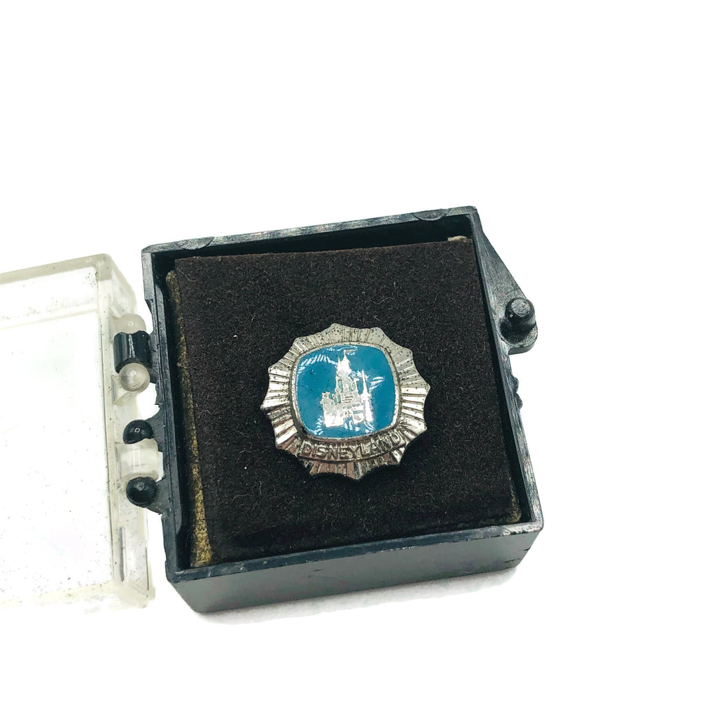 Vintage Sterling Silver Disneyland 1 Year Anniversary Cast Member Pin