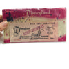 Vintage Disneyland Main Gate Admission Admit One Ticket & Envelope