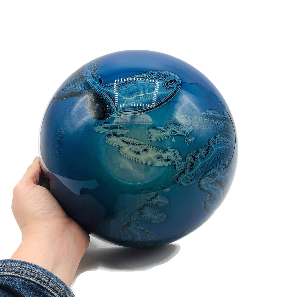 Vintage Signed Josh Simpson New Mexico Blue Skies Bowl 1980's