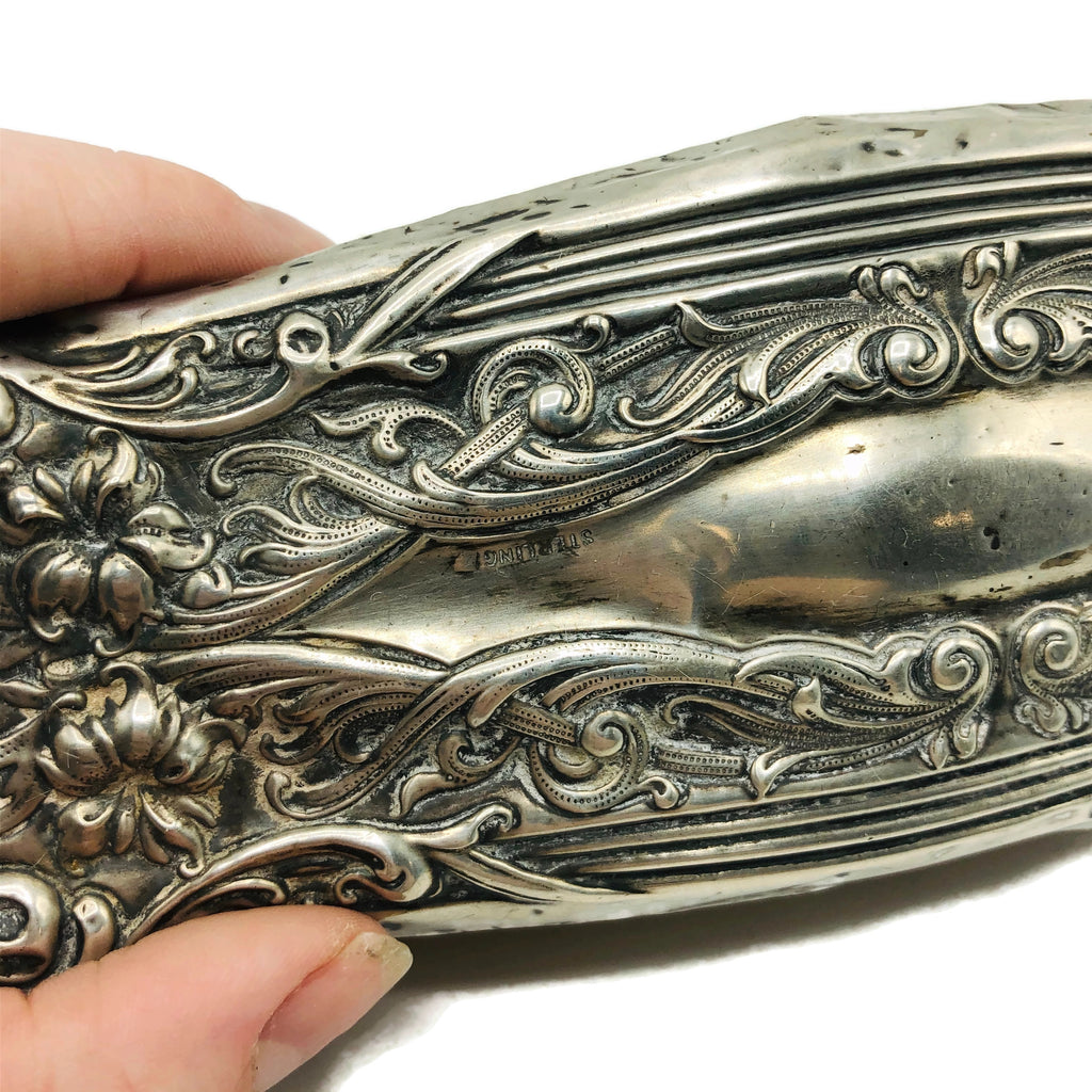 Vintage Sterling Silver Brush