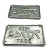 Vintage Pair of Boat License Plates
