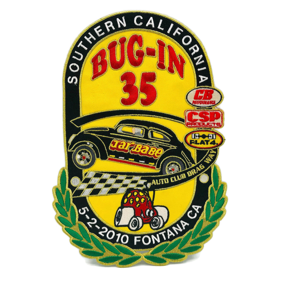 Bug In 35 Volkswagon Jacket Patch