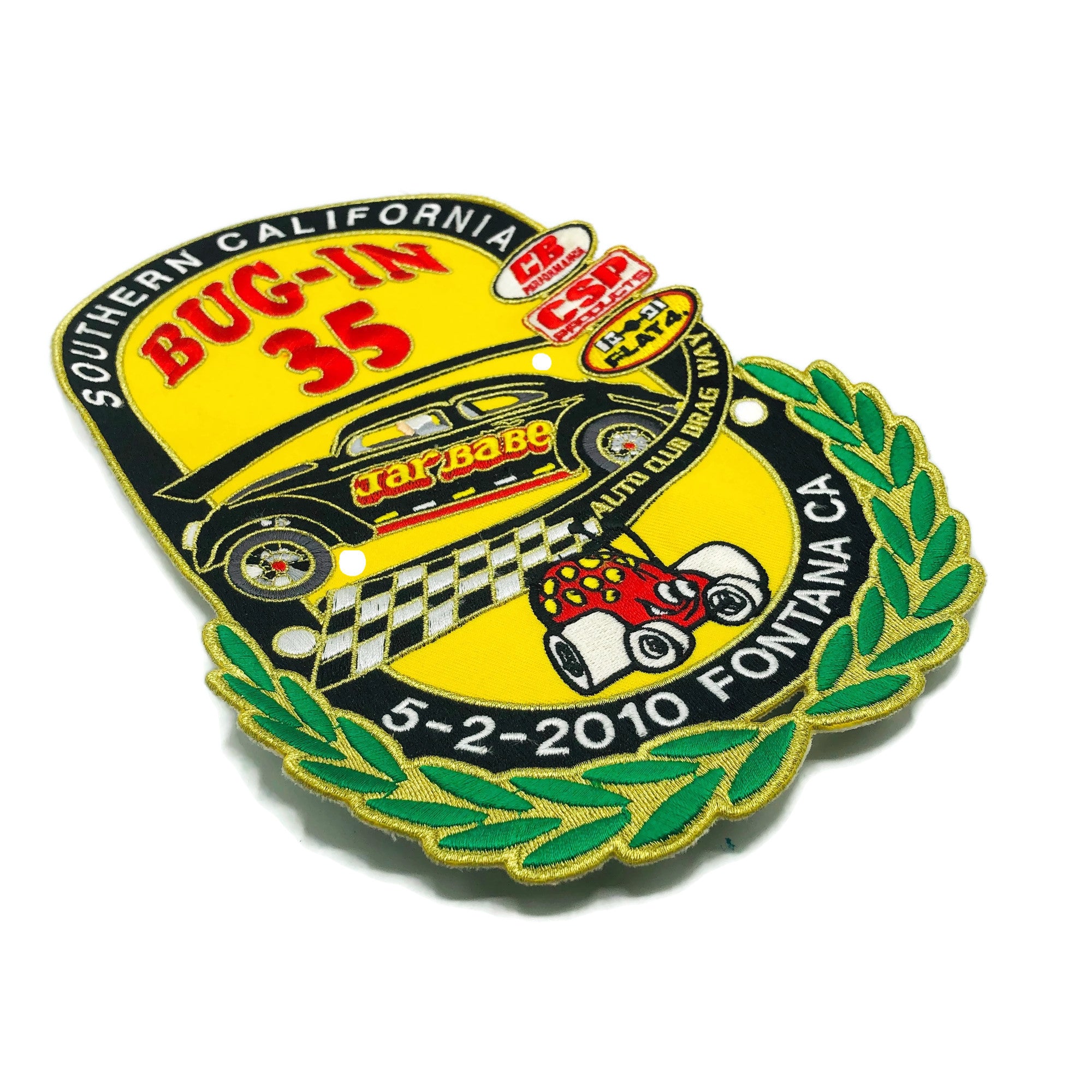 Bug In 35 Volkswagon Jacket Patch