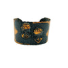 Vintage Copper Comedy & Tragedy Cuff Bracelet