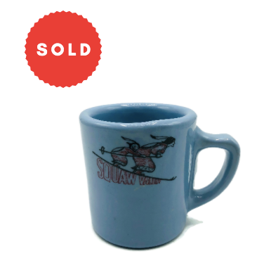 Vintage 1960 TEPCO Squaw Valley Coffee Mug