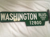 Washington Blvd Street Sign