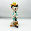 Vintage Alan-Jay Clorolyte Raccoon W. Clarinet Squeak Toy