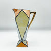 Vintage Art Deco 1920’s-30’s Lusterware Cubist Style Creamer.