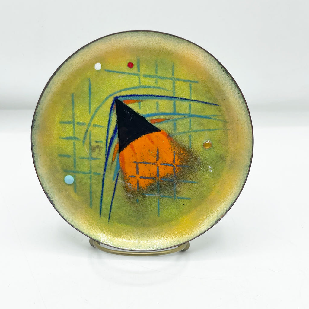 Mid Century Modern Delta Wing At March 1.8 Convair Enamel Plate