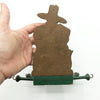 Vintage 1930’s Cowboy Cup Holder/ Towel Holder