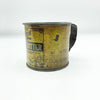 Vintage Rare Tin Litho Advertising Ideal Peanut Butter Tin Measuring Cup