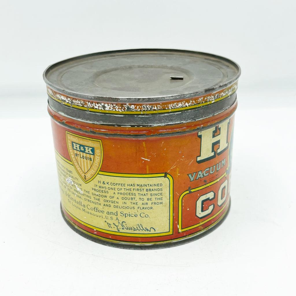 Vintage 1920’s H.K. Coffee Can