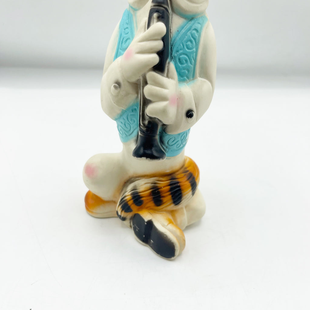 Vintage Alan-Jay Clorolyte Raccoon W. Clarinet Squeak Toy