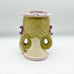 Vintage Pink Hat Female Head Vase