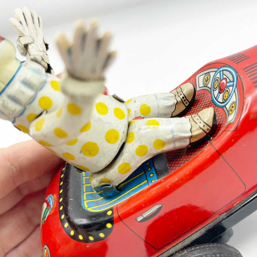 Rare Vintage TET Wheelie Friction Toy