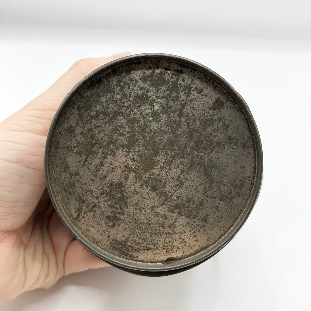 Vintage Wickham’s Peanut Butter Tin Litho Pail Tin