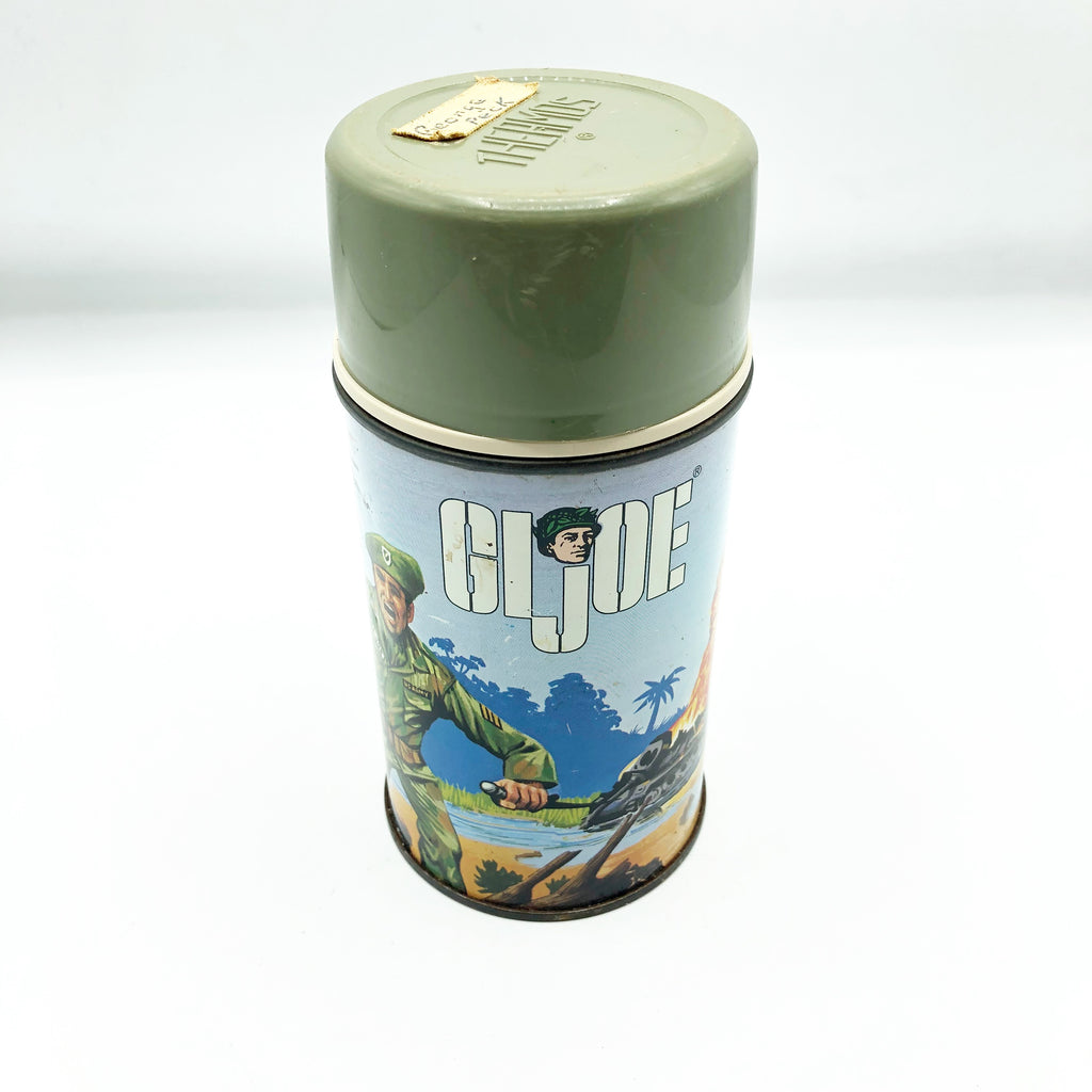 Vintage 1967 Hassenfeld GI Joe Lunch Box W/ Original Thermos