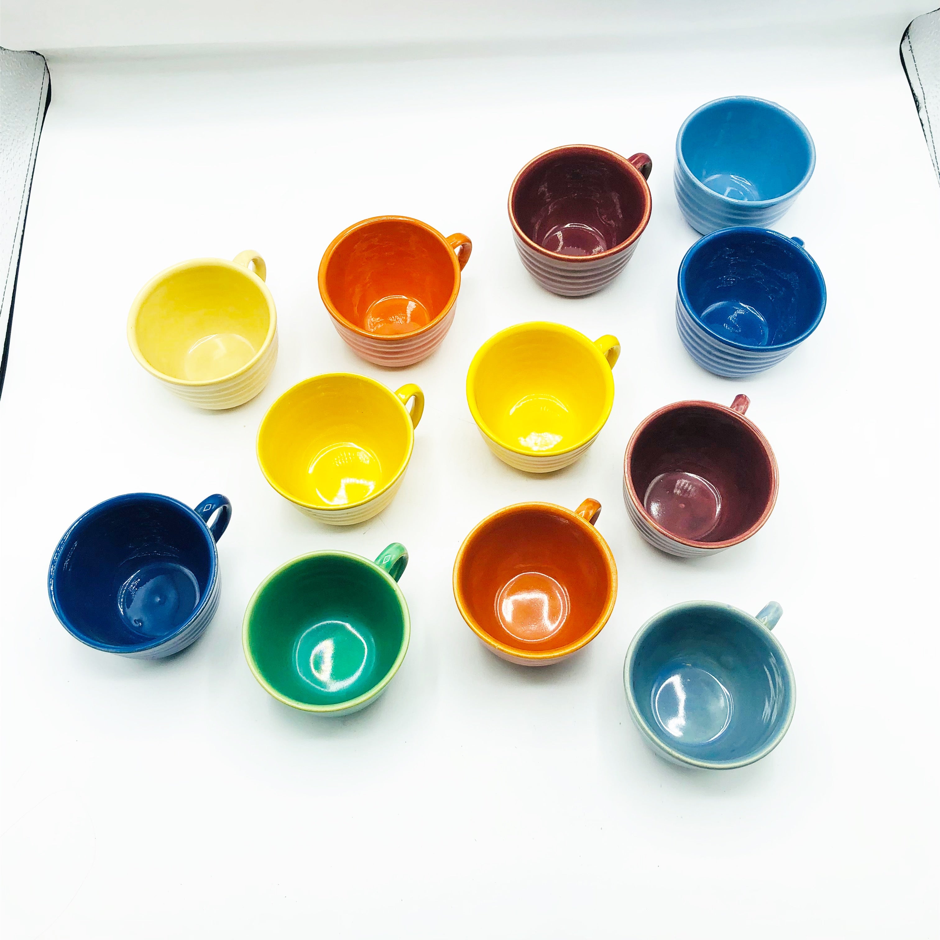 Bauer Punch Bowl Cups