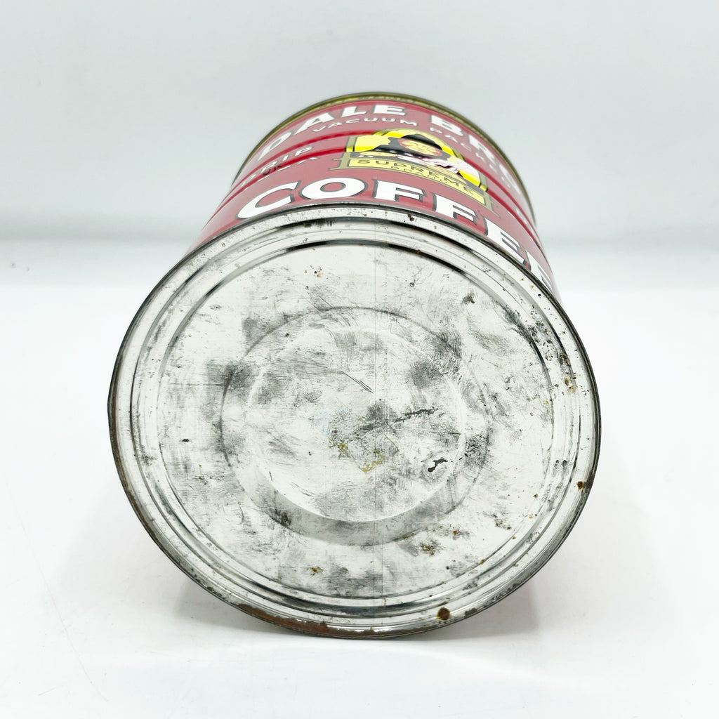 N.O.S. Unopened Dale Bros. Coffee Can Full W/ Key